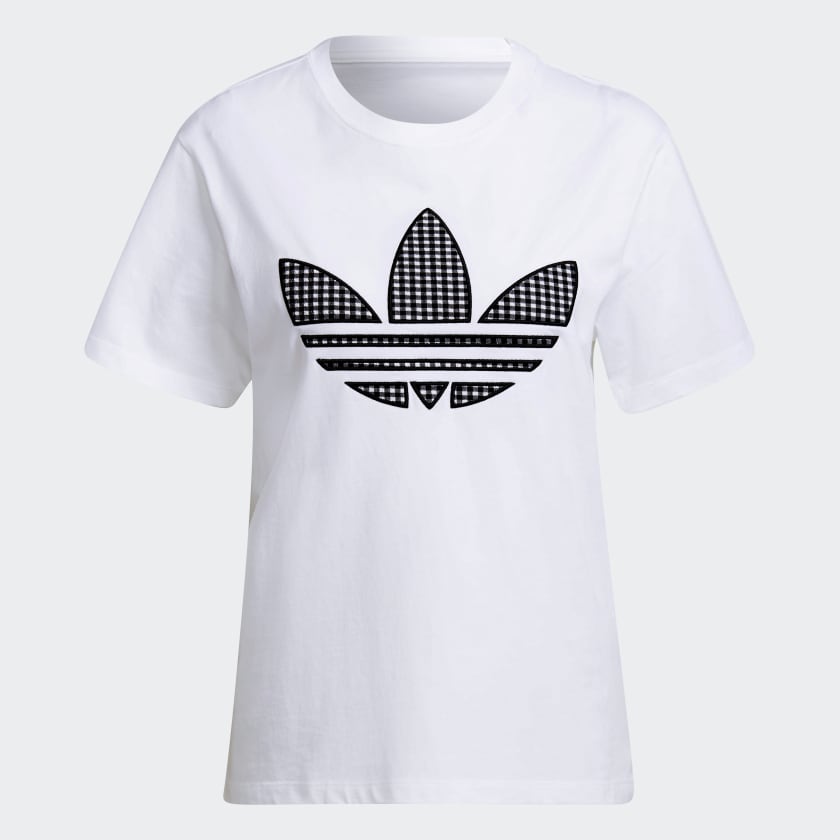 Camiseta con estampado del trebol Blanco adidas adidas Espana