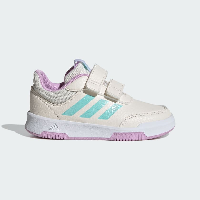 adidas Tensaur Schoenen met Klittenband Wit adidas Offici le Shop