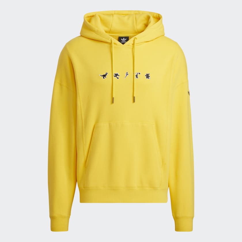 Manga Hoodie (Gender Neutral) - Yellow | Free Shipping with
