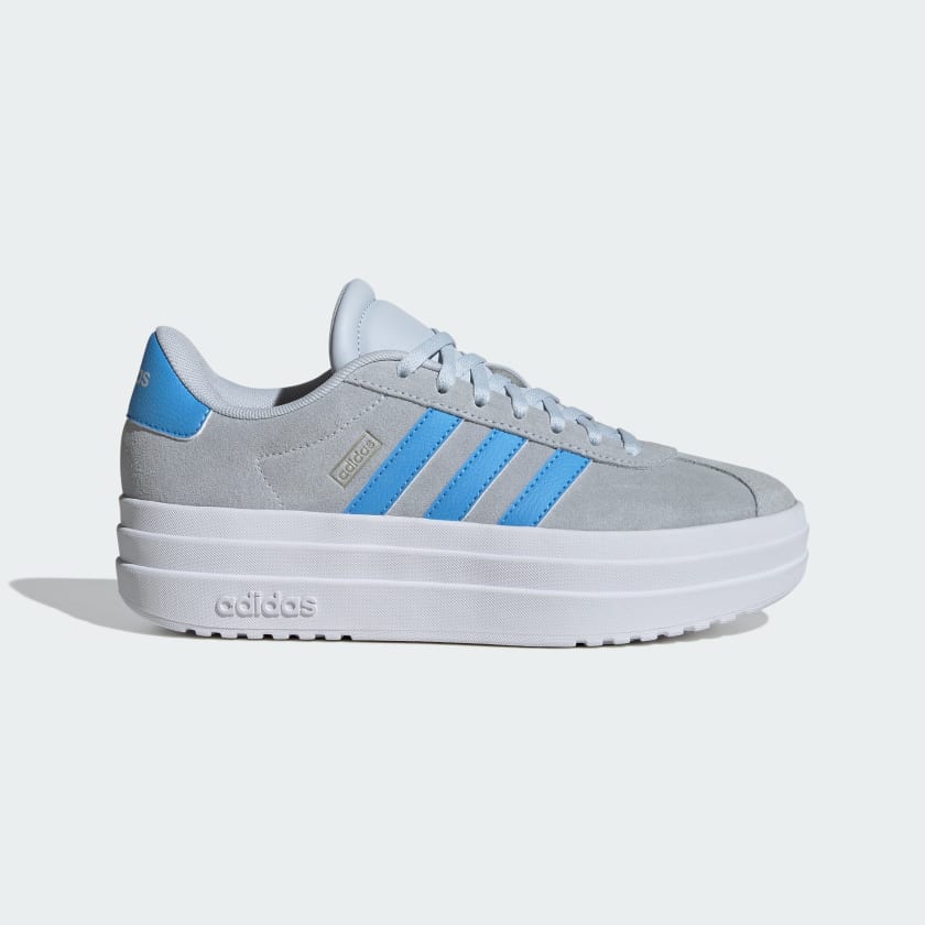 Adidas VL Court Bold Shoes Kids Halo Blue 5.5 Kids Originals Shoes