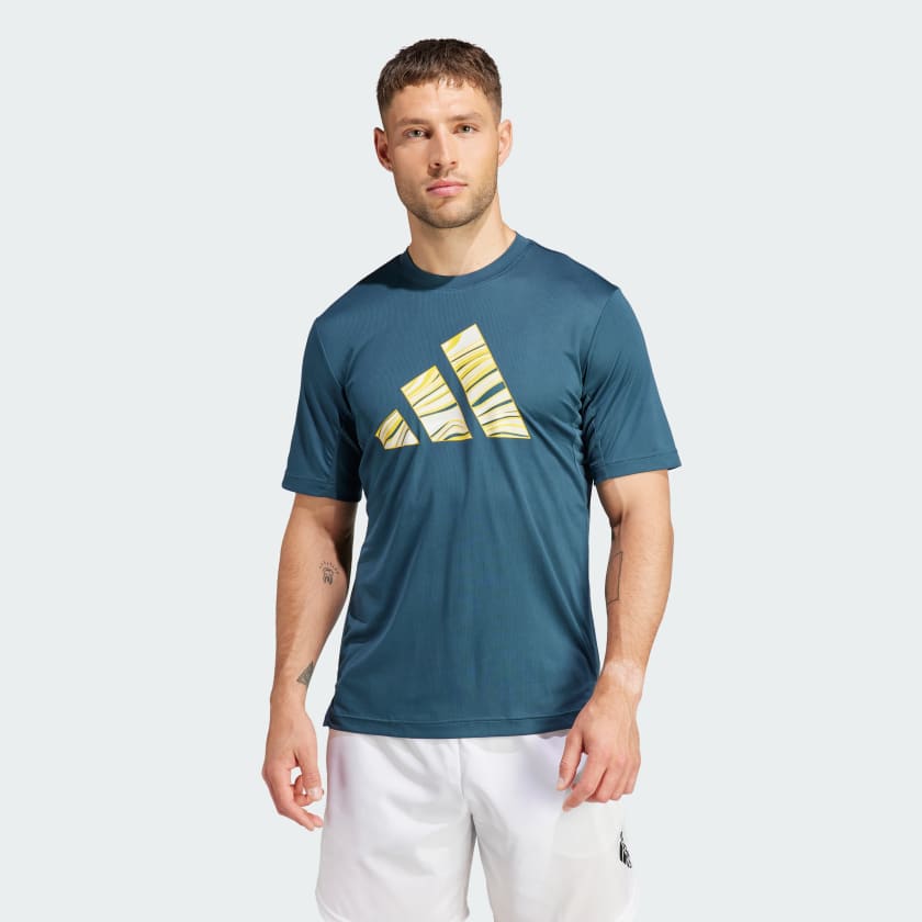 Camiseta adidas online turquesa