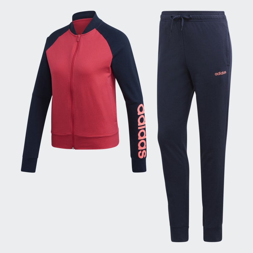 survetement rose adidas