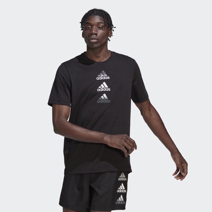 globo herramienta Adolescencia Camiseta Designed to Move Logo - Negro adidas | adidas España