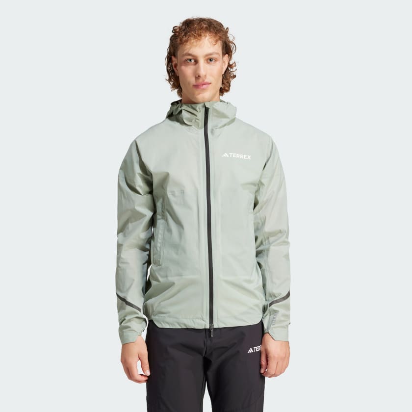 Adidas regenjacke grün best sale