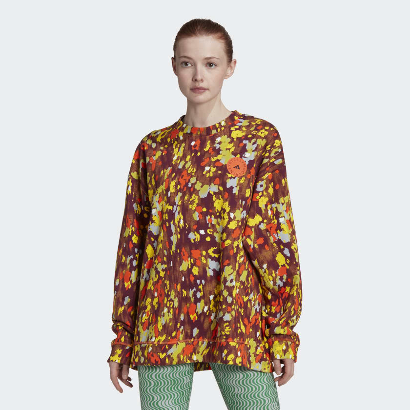 Adidas sweatshirt sale flowers