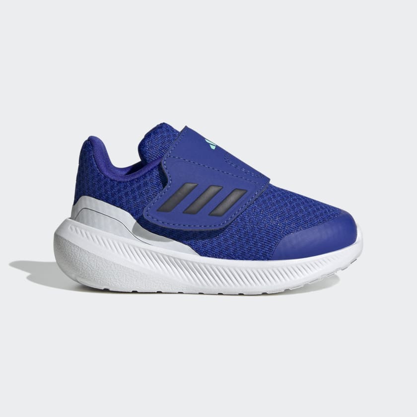 adidas RunFalcon 3.0 Hook-and-Loop Shoes - Blue | adidas UK