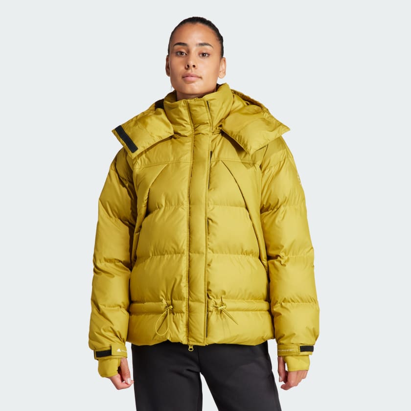 Giacca imbottita adidas by Stella McCartney Mid Length Winter Verde adidas adidas Italia