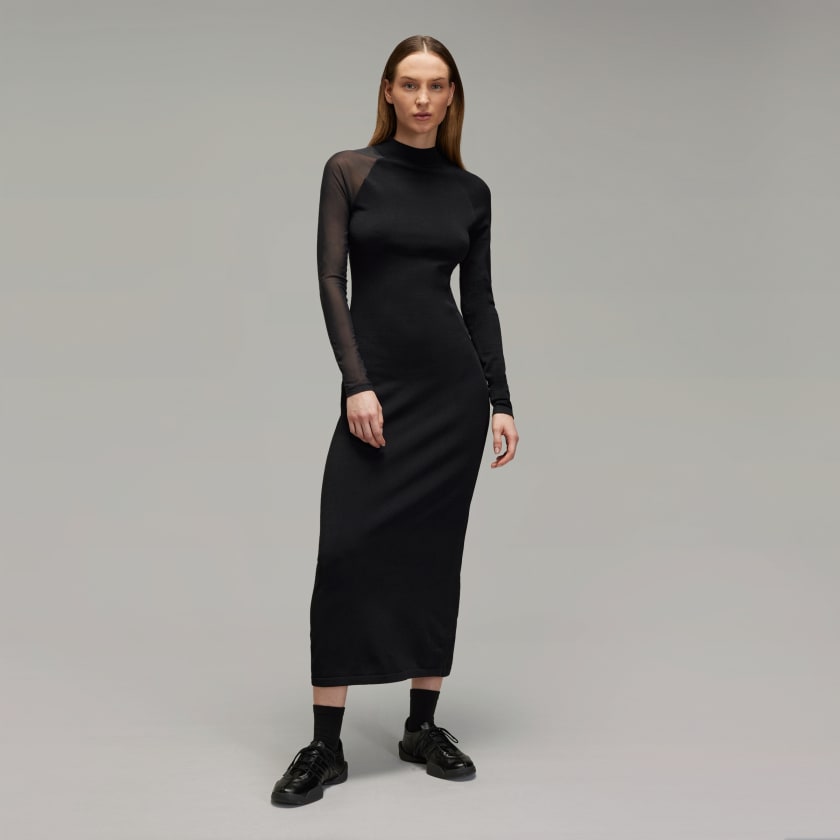 Adidas knit dress clearance