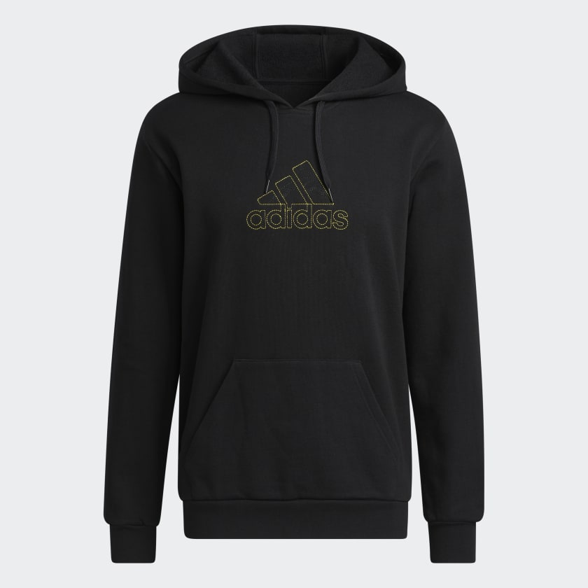 adidas Embroidery Graphic Hoodie - Black | Free Shipping