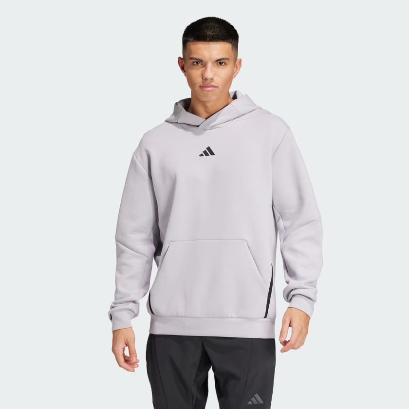 adidas Designed for Training Hoodie Grey Free Shipping with adiClub adidas Canada