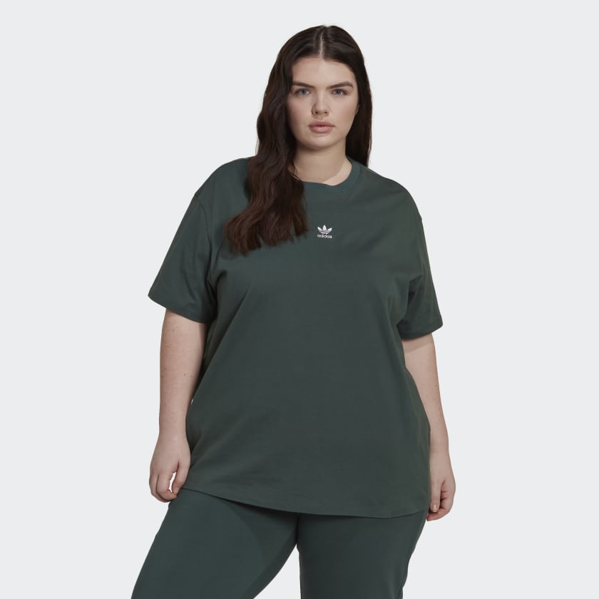 ekstensivt jeg er glad klæde sig ud adidas Tee (Plus Size) - Green | Women's Lifestyle | adidas US