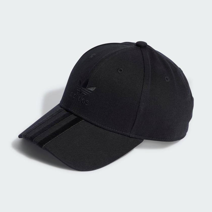 Adidas cap black and white top
