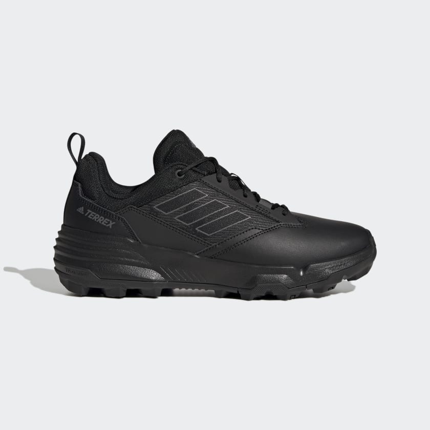 Zapatillas adidas de cuero negras cheap