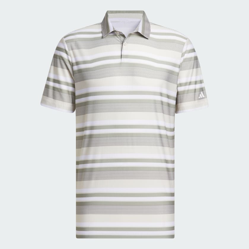 adidas Ultimate365 HEAT.RDY Stripe Poloshirt Grun adidas Deutschland