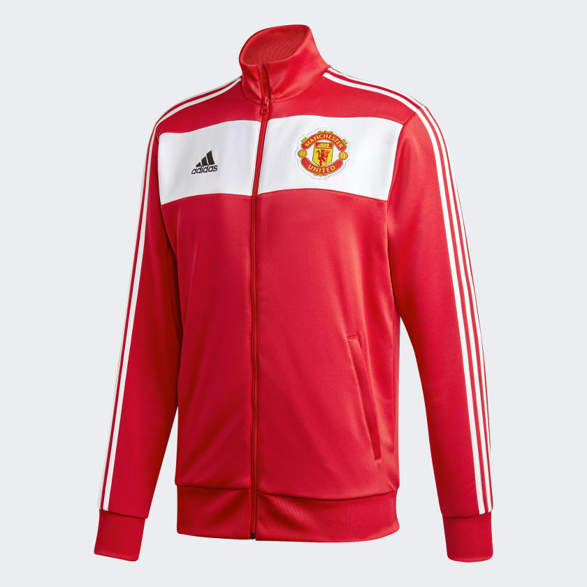 Campera adidas roja hombre deals