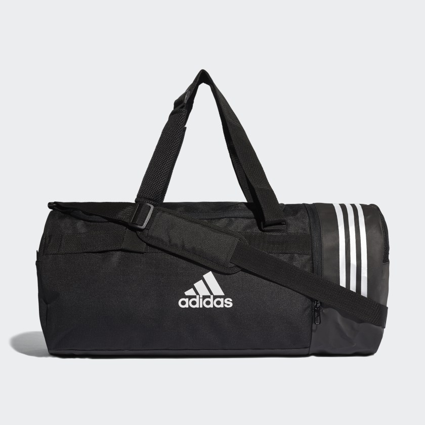 adidas Bolso de Gimnasio Convertible 3 Tiras Mediano (UNISEX) Negro