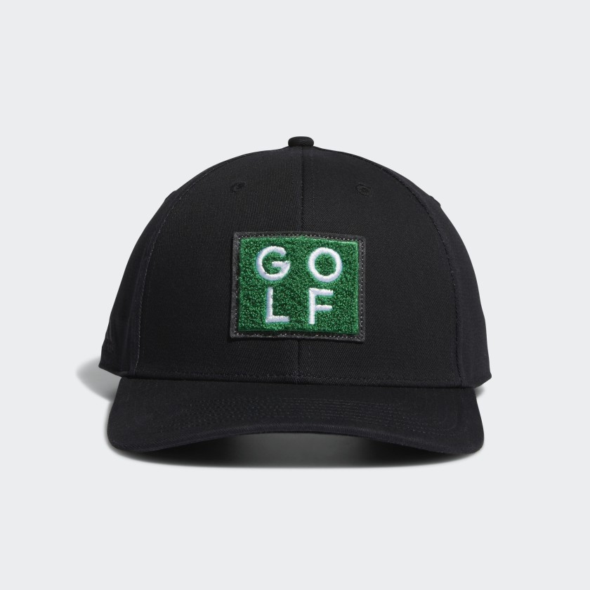 Adidas golf hat black clearance