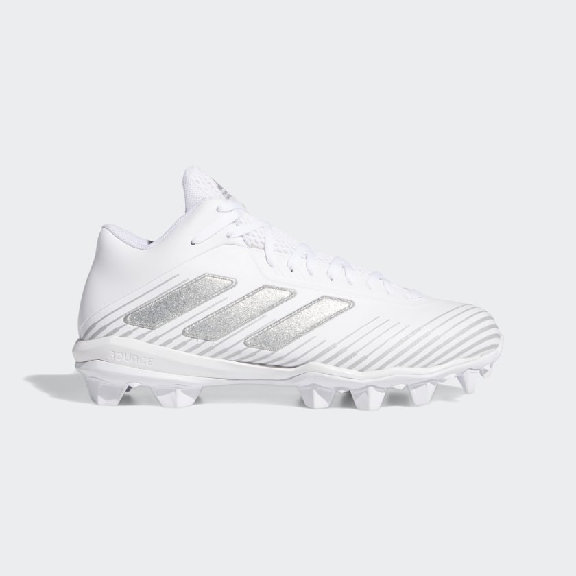 black and white 'football cleats