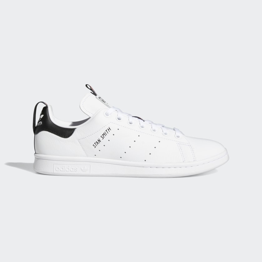 Stan Smith Cloud White, Core Black & Solar Red Shoes | adidas US