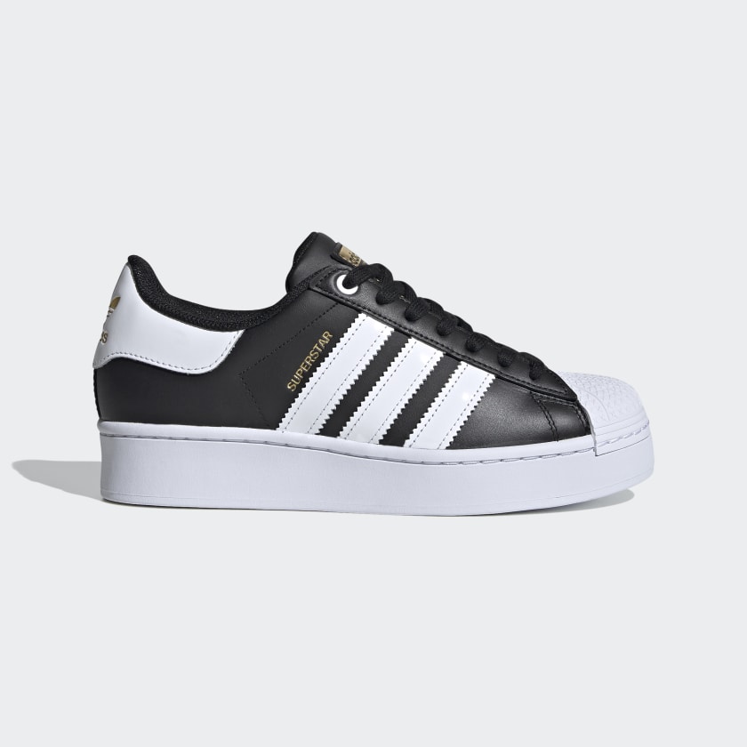 adidas superstar bold shoes women's beige