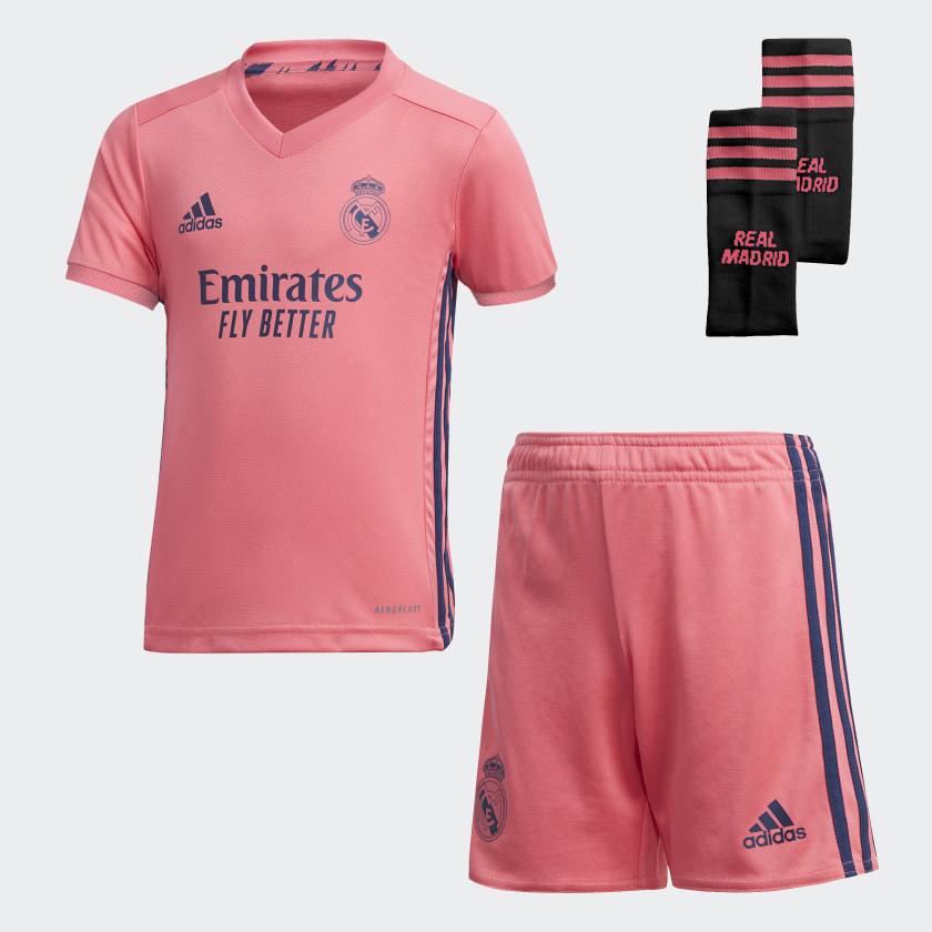 Sitcom oogst Nauwgezet adidas Real Madrid 20/21 Mini Uittenue - Roze | adidas Officiële Shop
