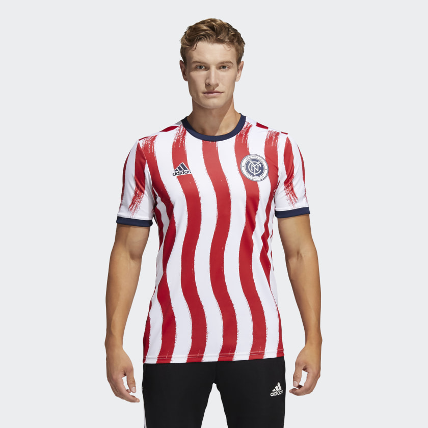 adidas New York City FC Americana Pre-Match Jersey - Multi | adidas US adidas New York City FC Americana Pre-Match Jersey - Multi | adidas US