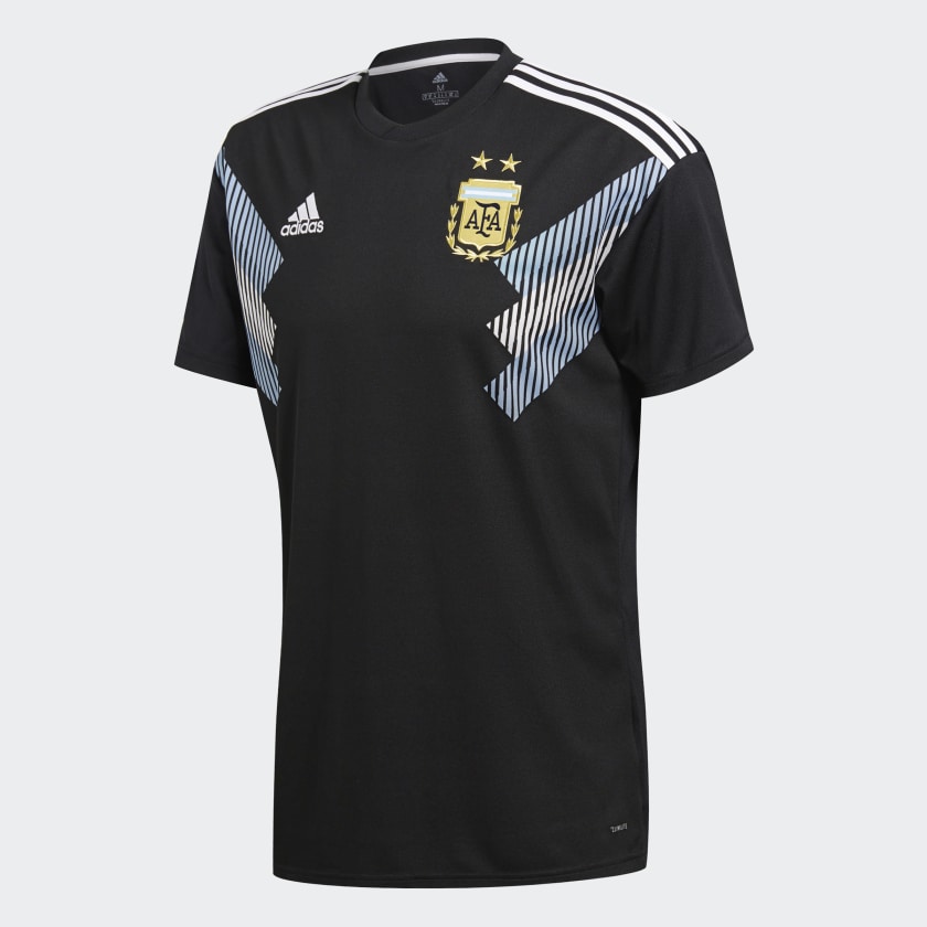adidas Argentina Away Jersey - Black