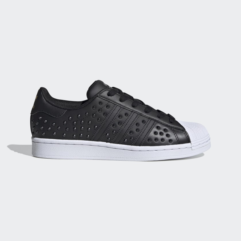 Adidas superstar with studs clearance