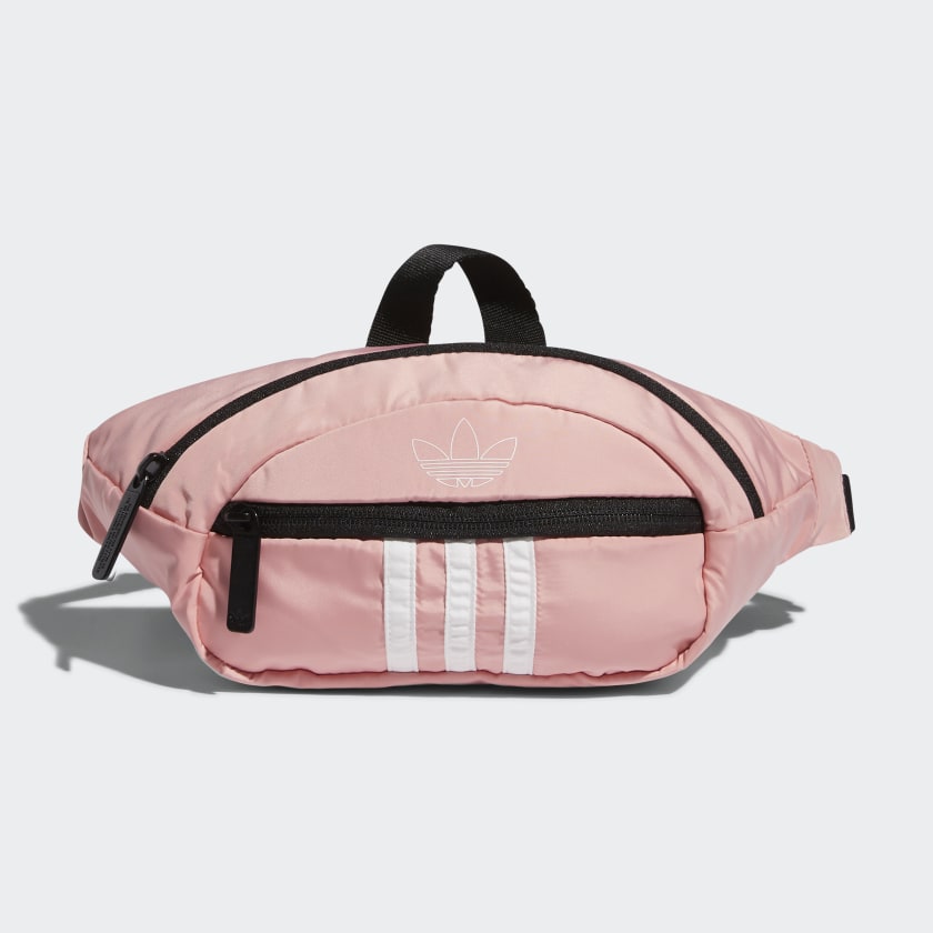 adidas National 3-Stripes Waist Pack - Pink | adidas US