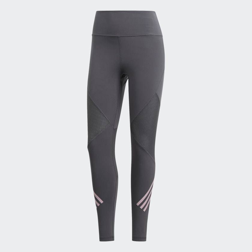 adidas Believe This High-Rise 7/8 Tights - Grey | adidas US