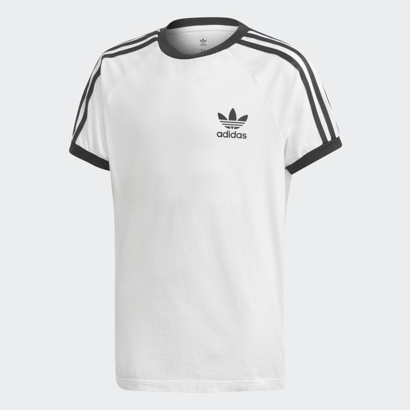 adidas 3-Stripes T-Shirt - White 