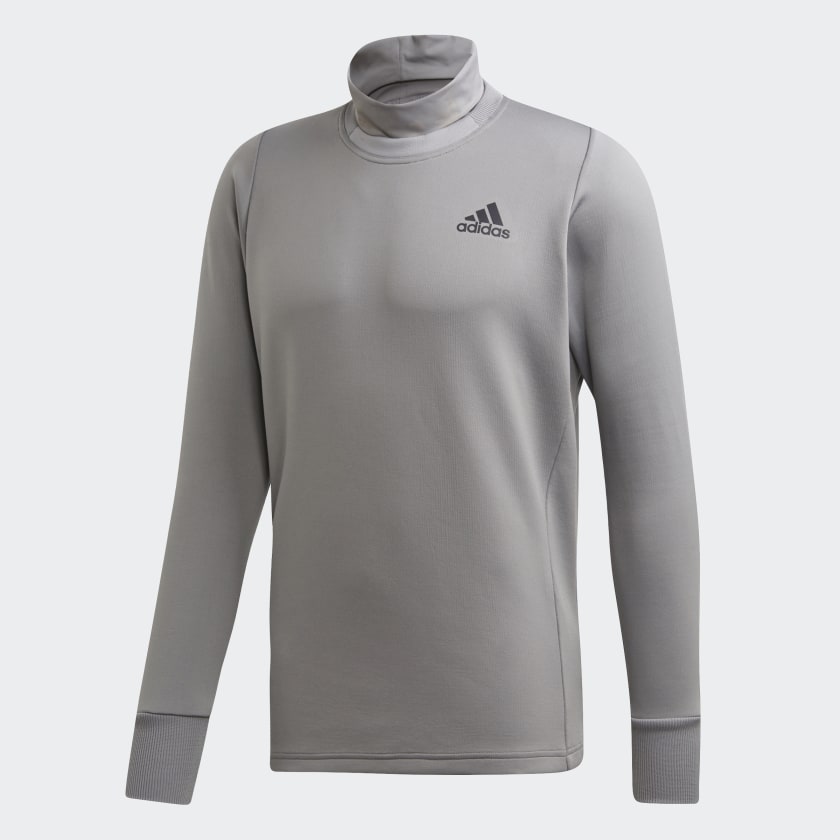adidas Thermal Midlayer Top Grey adidas US