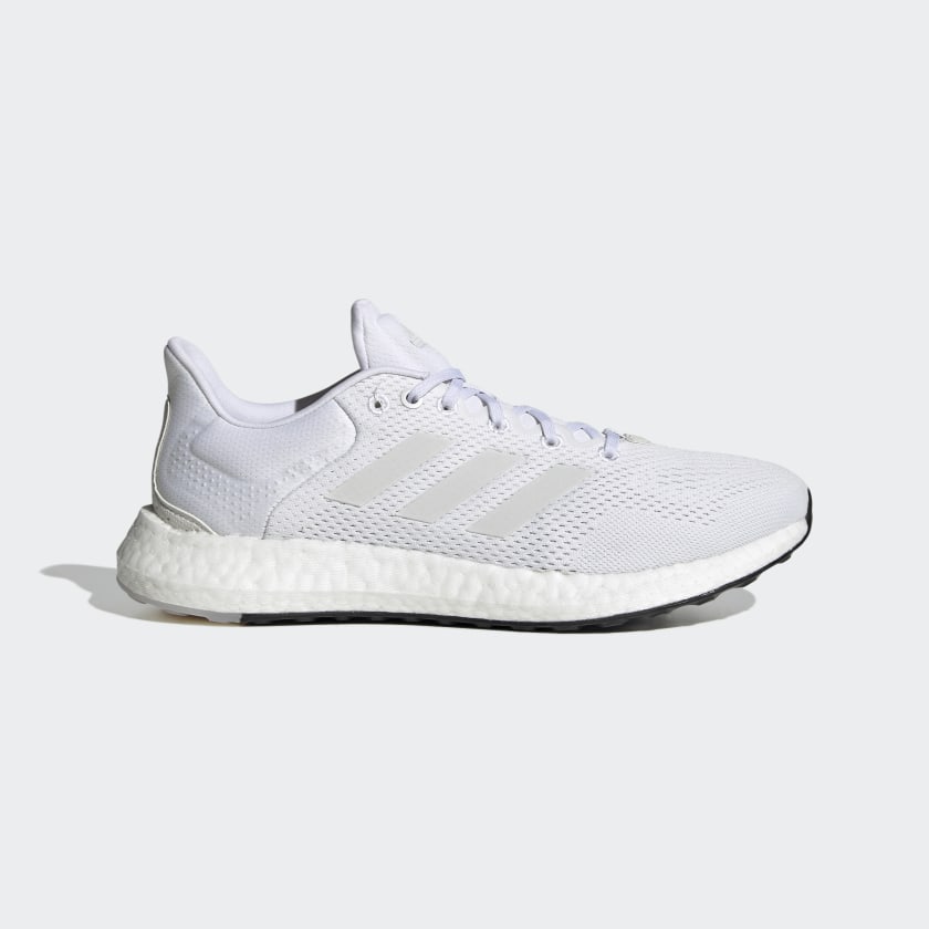 adidas pure boost white green