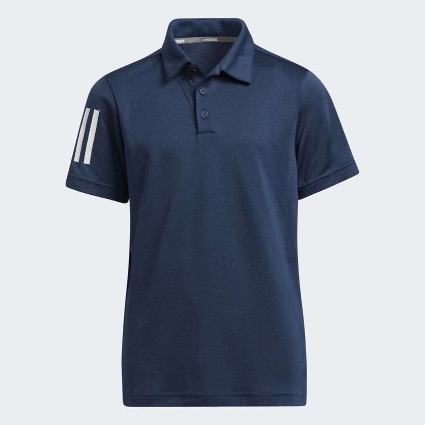 Adidas Stripes Polo Shirt Blue Adidas Uk