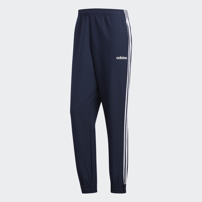Adidas 3 stripe woven joggers