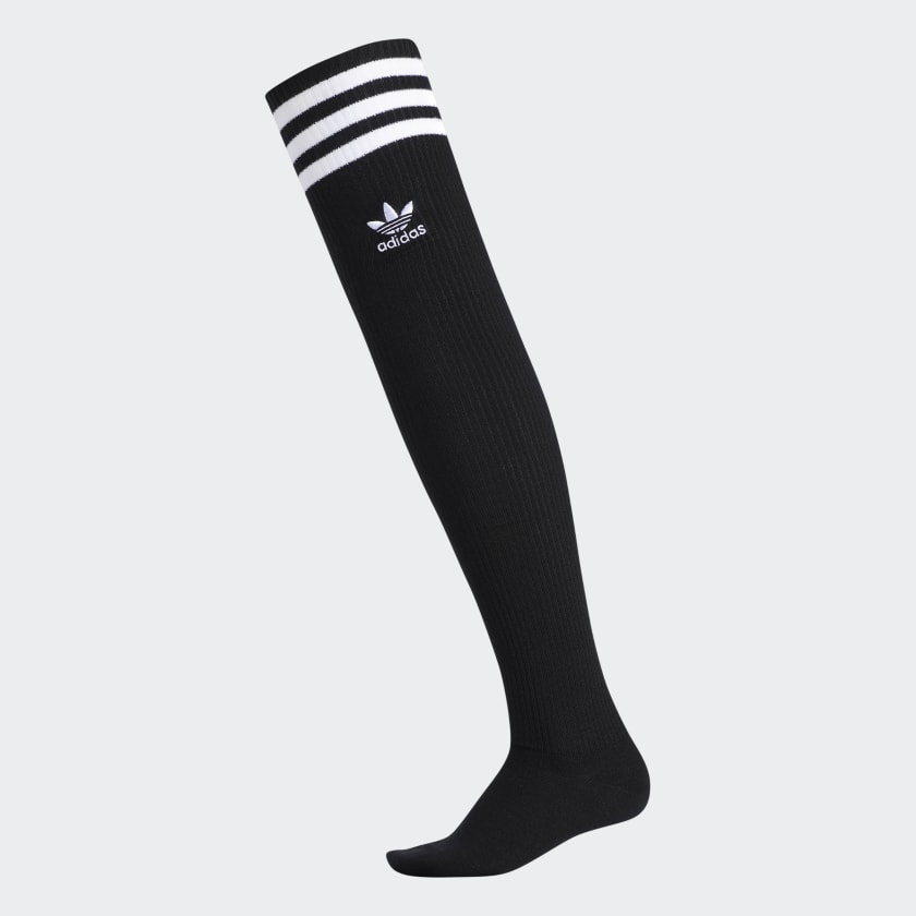 Hip high stockings Adidas Thigh High Socks Black Ck6747 Adidas Us