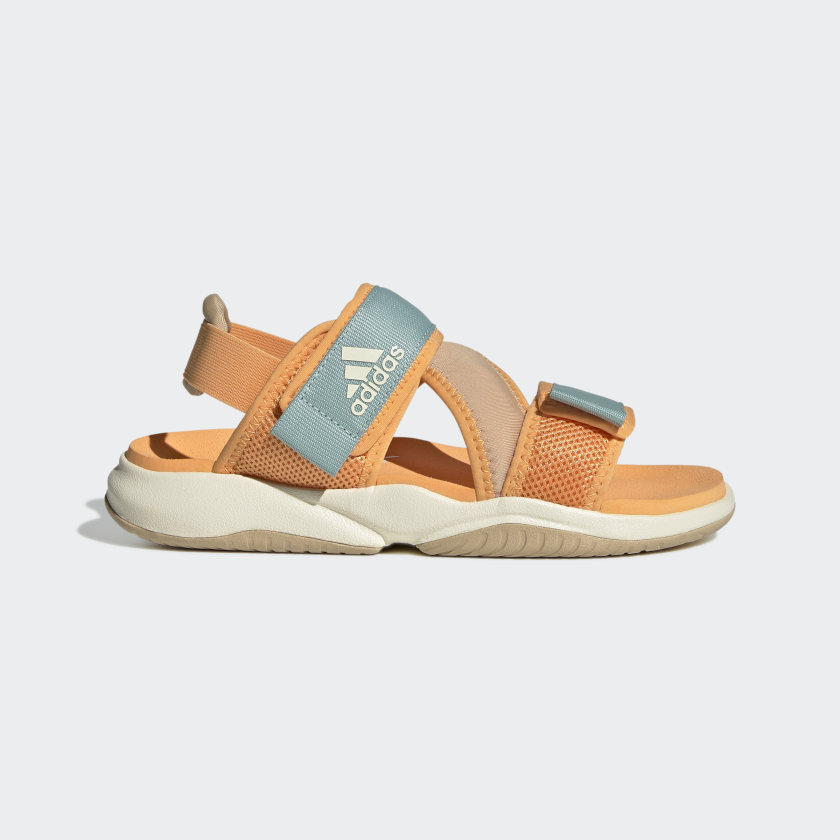 Adidas brown sandals