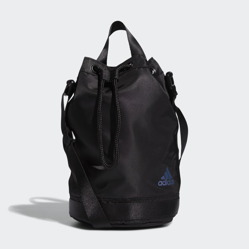 adidas x Zoe Saldana Bucket Crossbody Bag - Black | adidas US