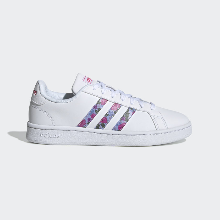Calzado Deportivo Casual Adidas Grand Court Base Blanco
