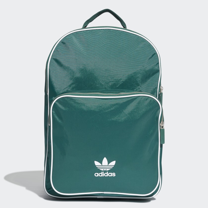mochila verde adidas