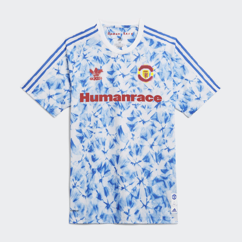 Adidas Manchester United Human Race Jersey White Adidas Australia