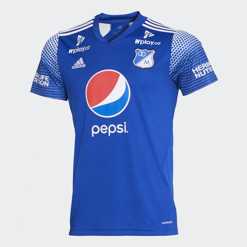 adidas Camiseta de Local Millonarios FC - Azul | adidas Colombia