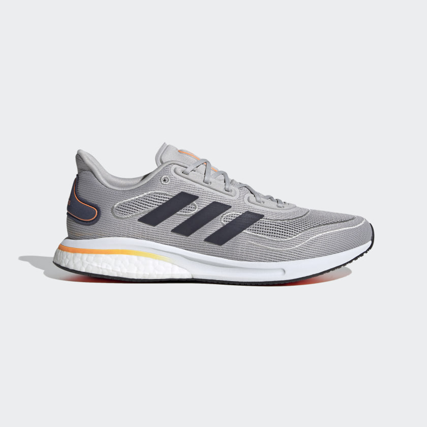Adidas grey mesh shoes Clearance