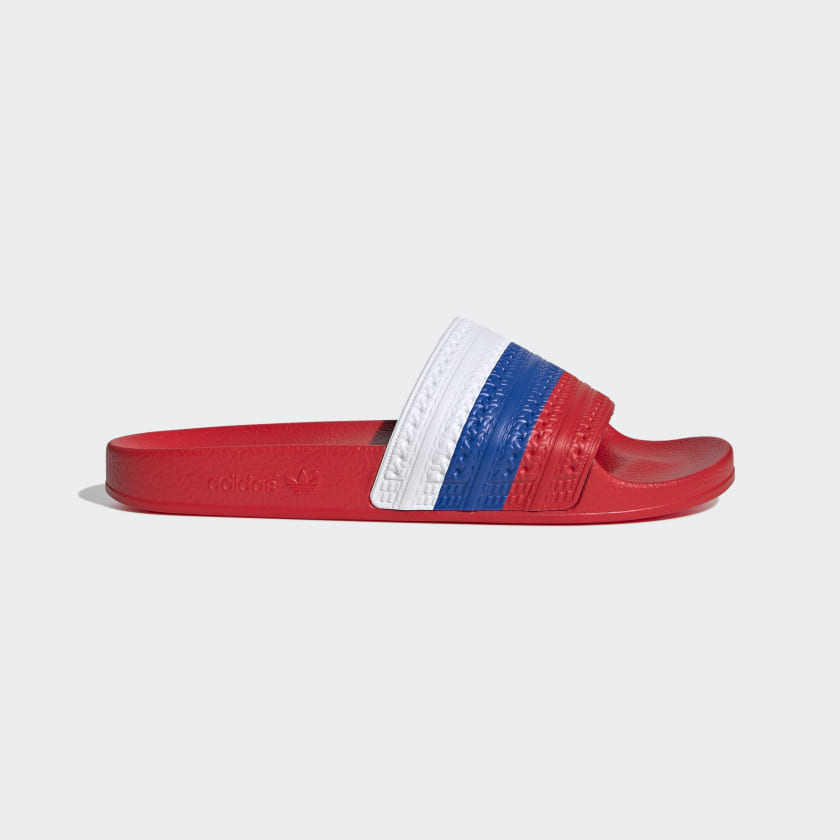 claquette rouge femme