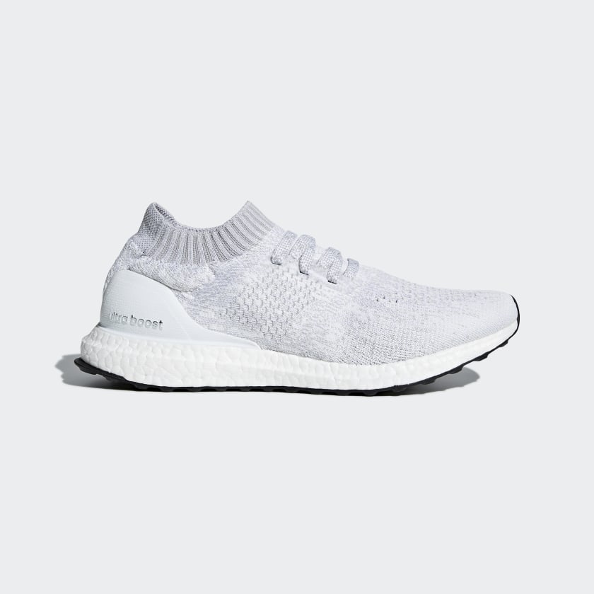 ultra boost uncaged white blue