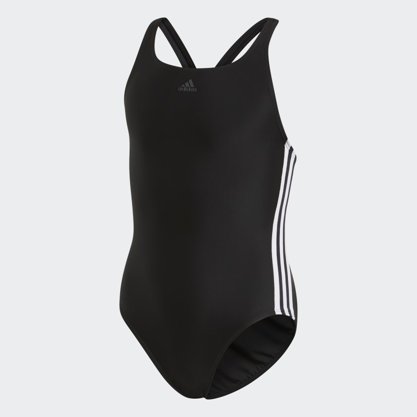 højt overdraw Genveje adidas Classic 3-Stripes Swimsuit - Black | DQ3319 | adidas US