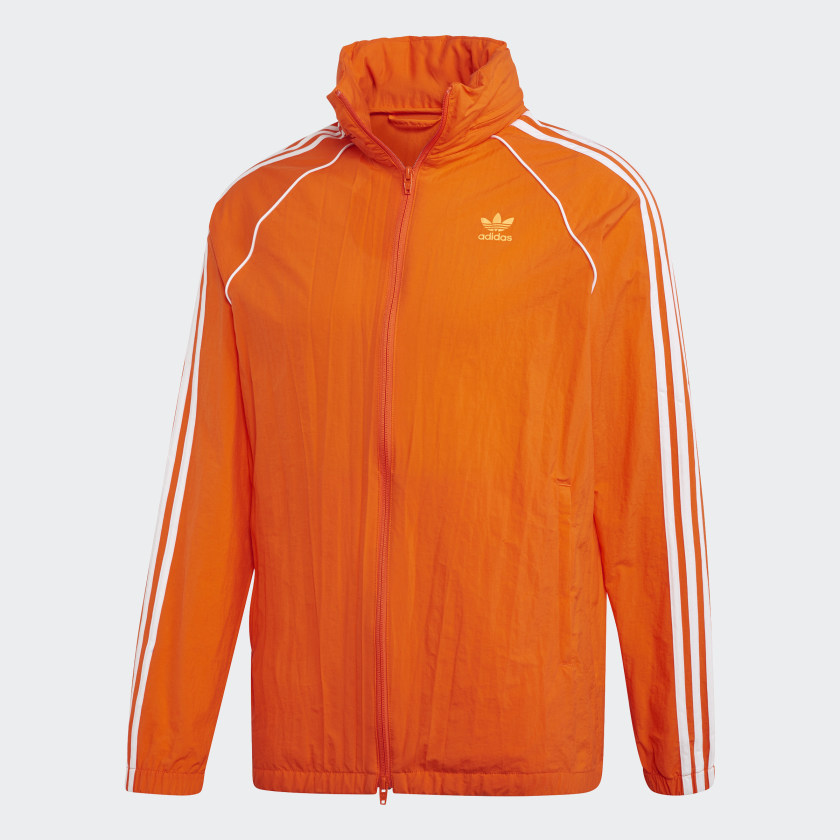 Cortavientos adidas naranja Outlet
