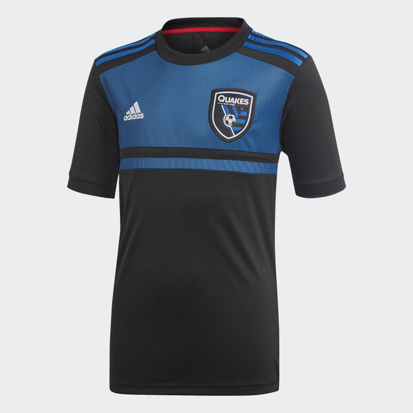 adidas San Jose Earthquakes Home Jersey Black adidas US