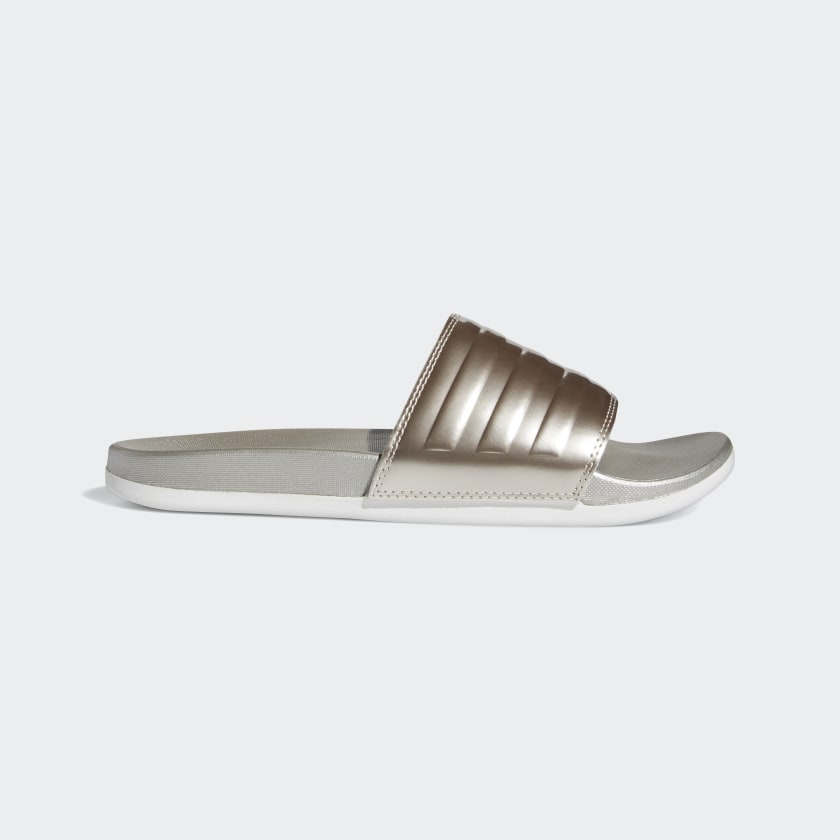 adidas Adilette Comfort Slides - Beige | adidas US