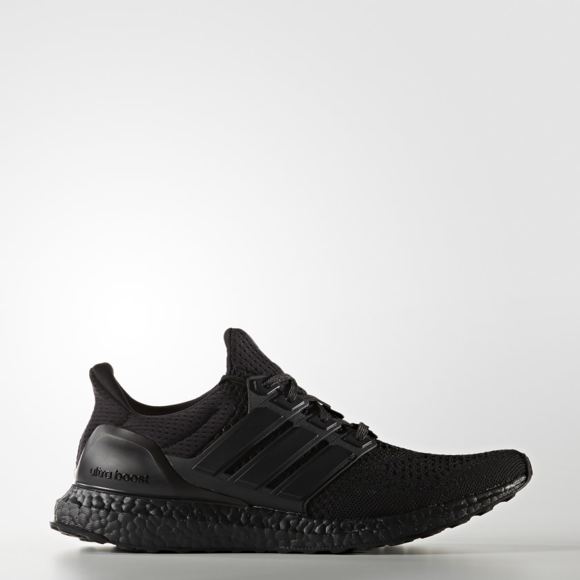 ultra boost shoes all black